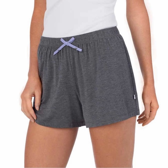 COPY - Jane and Bleecker Ladies' Sleep Short, 3-pack Black, Purple and gray. Si… - Picture 5 of 5